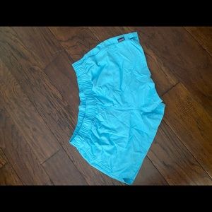Blue Patagonia shorts
